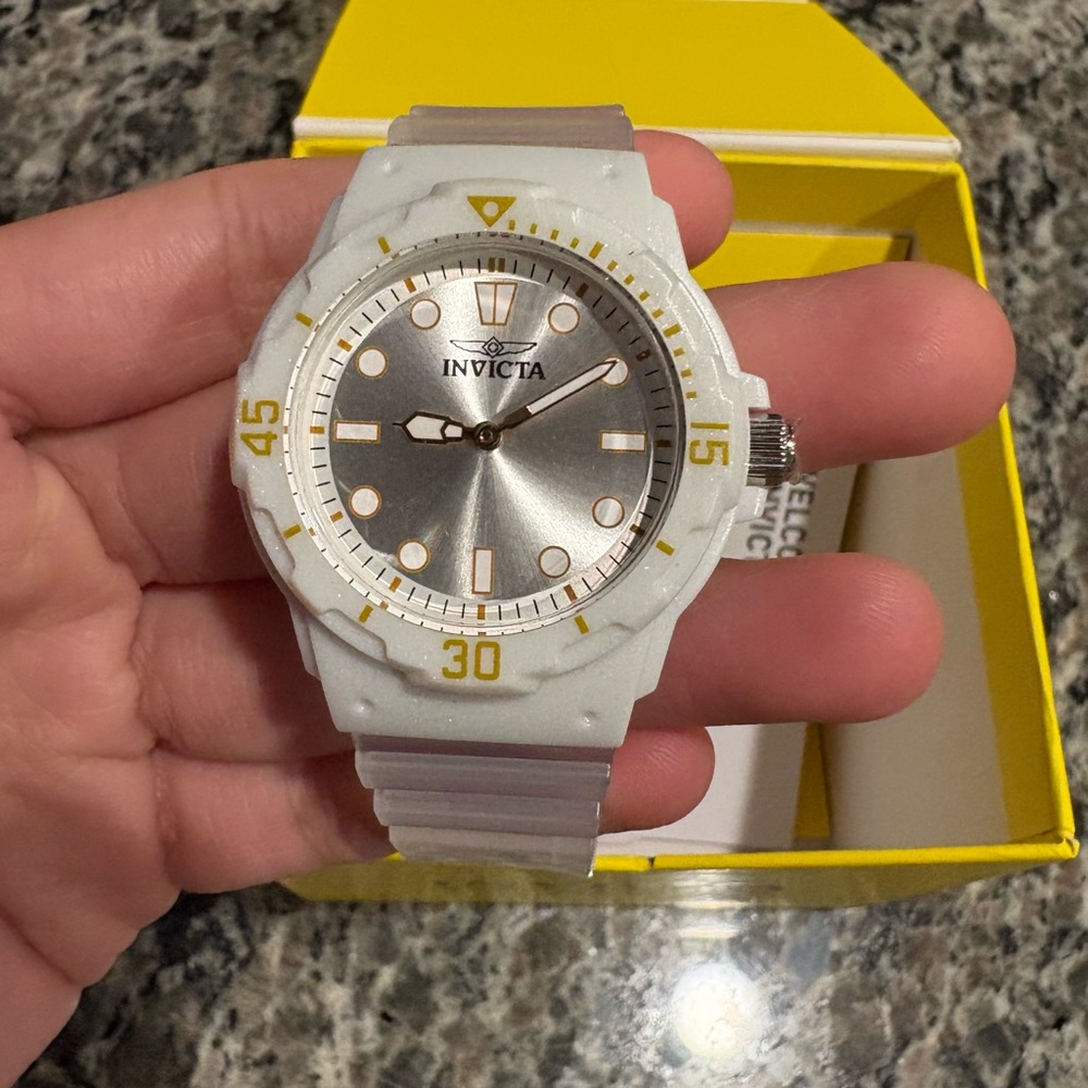 Invicta Celestial Women's Watch - 35mm,
Transparent, White NWT